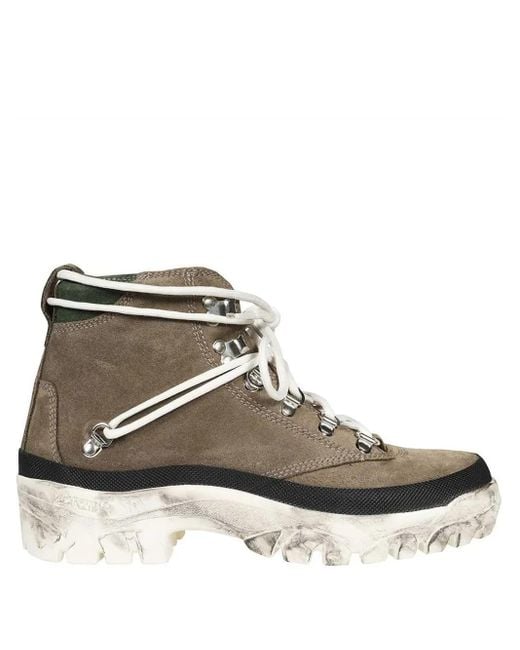 Stivali Stringati di Reese Cooper in Brown da Uomo