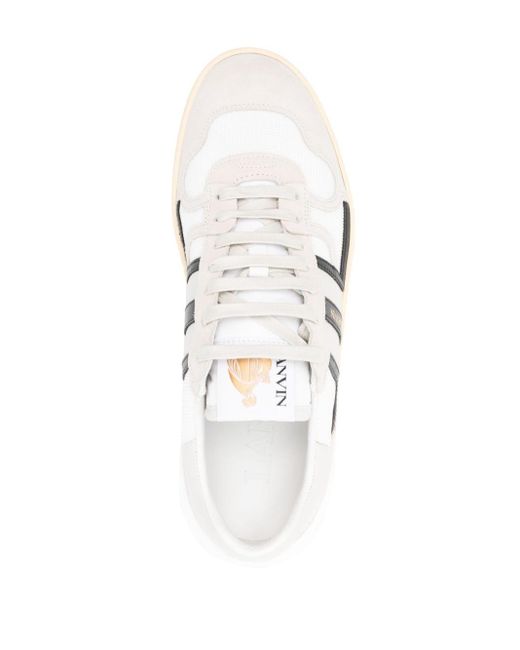 Sneakers Clay con design inserti di Lanvin in White da Uomo