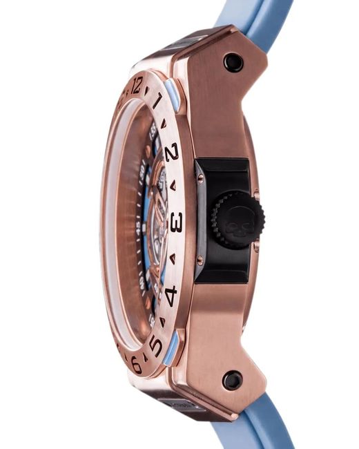 Hydrogen Gray Vento 40Mm Skeleton Dial Automatic Watch
