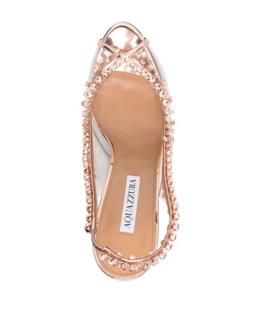 Aquazzura Pink Temptation 120Mm Sandals