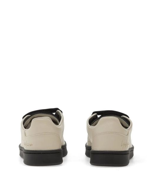 Y-3 White Stan Smith Leather Sneakers