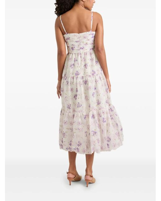 Cinq À Sept Pink Joie Midikleid