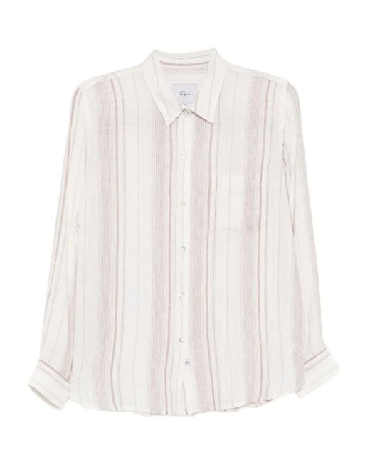 Chemise Charli À Rayures Rails en coloris White