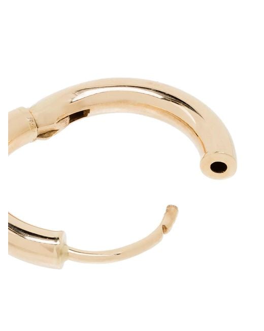 Adina Reyter Metallic 14Kt Small Hoop Earrings