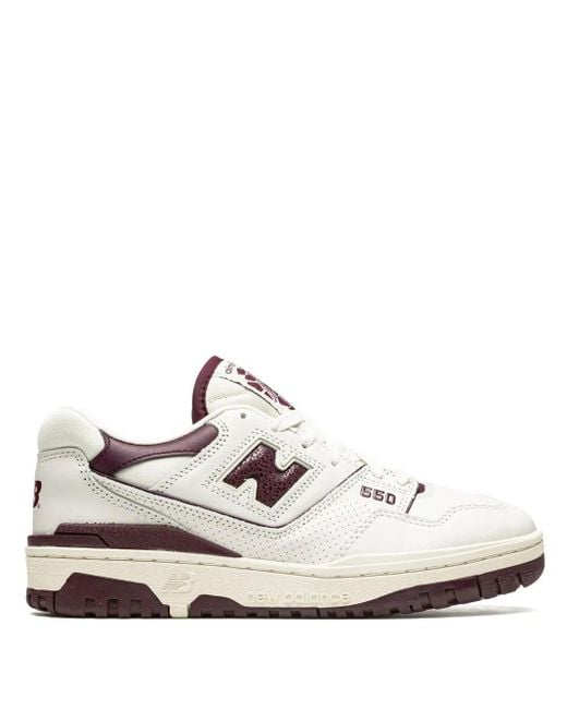 New Balance White 550 Sneakers