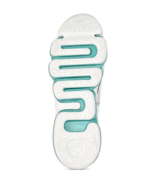 Philipp Plein White Thunder Force Genx 01: Runner Edition Sneakers