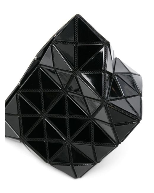 Bao Bao Issey Miyake Black Prism Clutch mit geometrischen Einsätzen