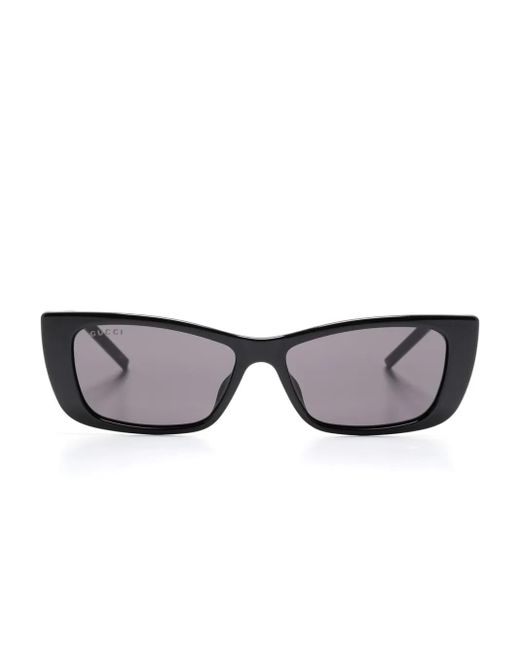 Gucci Gray Cat-Eye Sunglasses