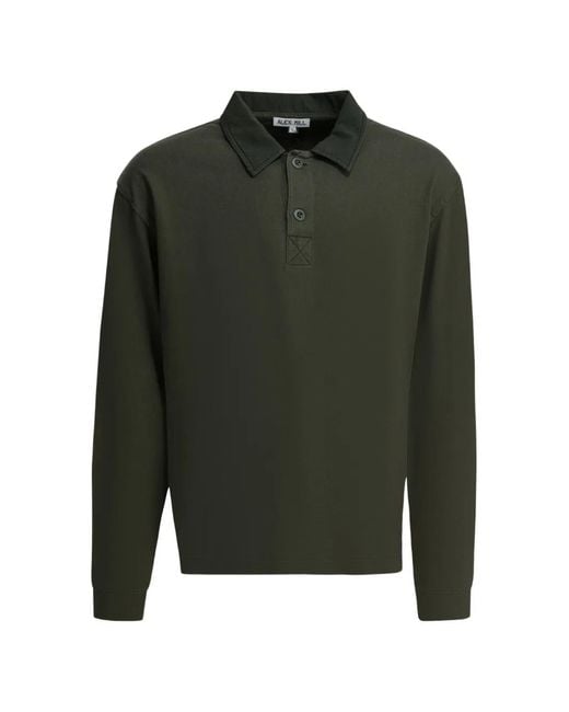 Alex Mill Green Buttoned Polo Shirt for men