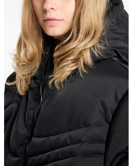 Nike Donsjack Met Capuchon in het Black