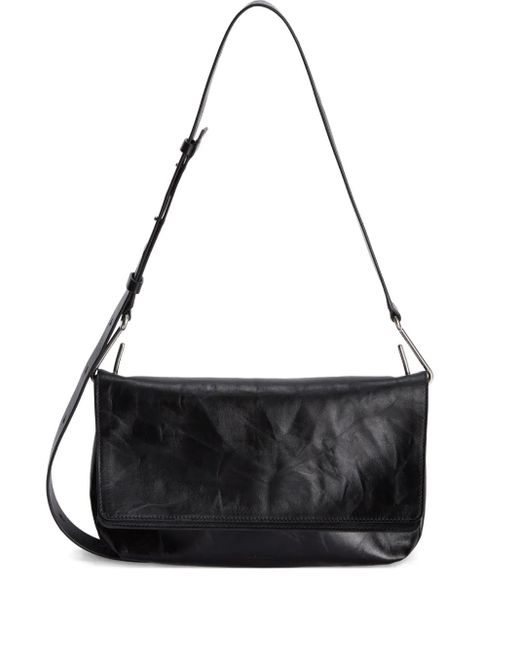 Jil Sander Black Small Shadow Shoulder Bag for men