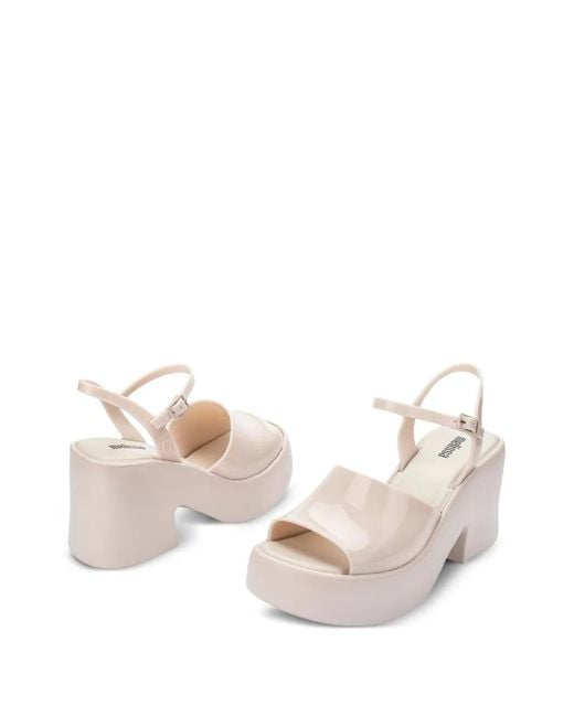 Melissa Natural Lina Platform Sandals