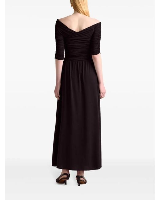 Altuzarra Black Charlotte Maxi Dress