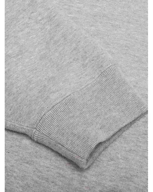 Neighborhood Gray Logo-Print Sweatshirt for men