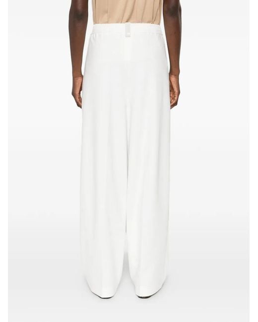 Fabiana Filippi White Elasticated Trousers