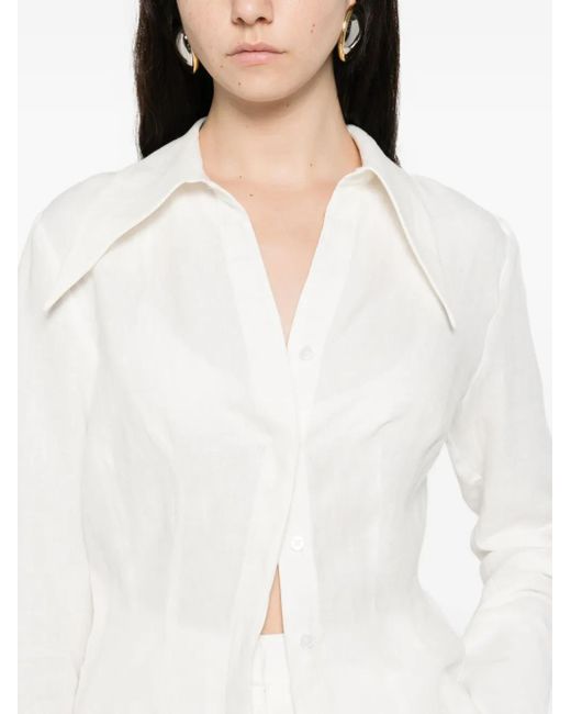 Camisa Morgan Occleus de color White