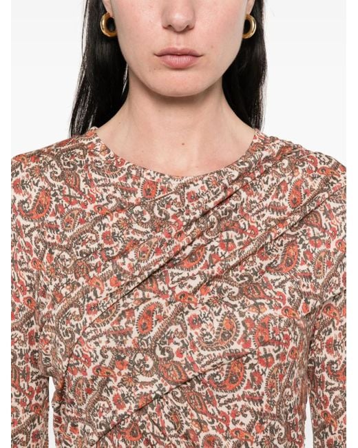 Isabel Marant Pink Denise Mini Dress