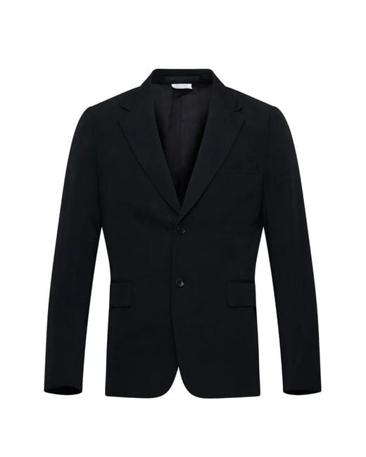 Comme des Garçons Blue Single-Breasted Blazer for men