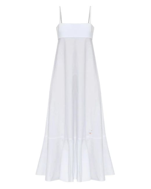Moschino Women's White Embroidered-Detail Maxi Dress - www.ice4pros.com.br Moschino Women's White Embroidered-Detail Maxi Dress - www.ice4pros.com.br