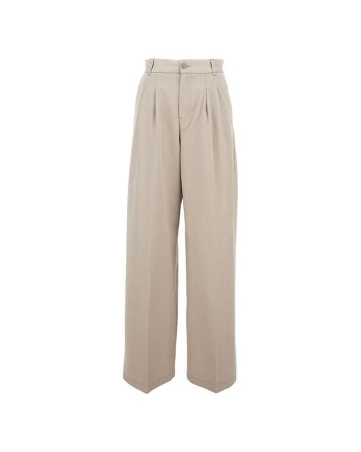 Carhartt Natural Pleated Trousers