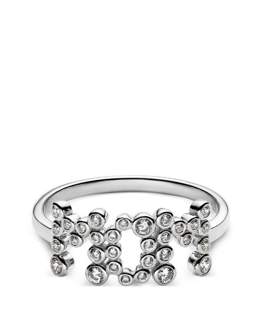 Maria Black Metallic Mom Collet Ring