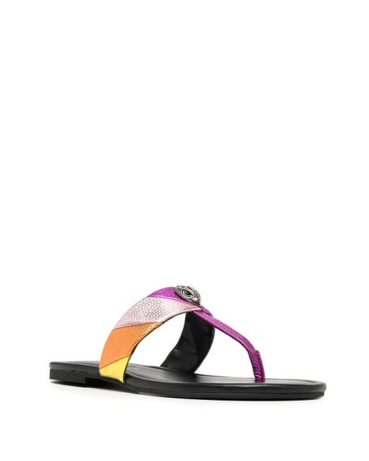 Kurt Geiger Multicolor Kensington Flat Sandals