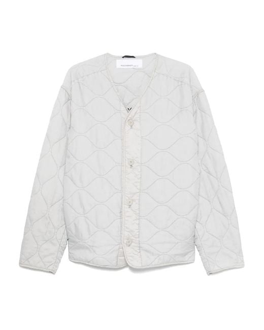 Peacemaker Oamc White Embroidered-Logo Jacket for men