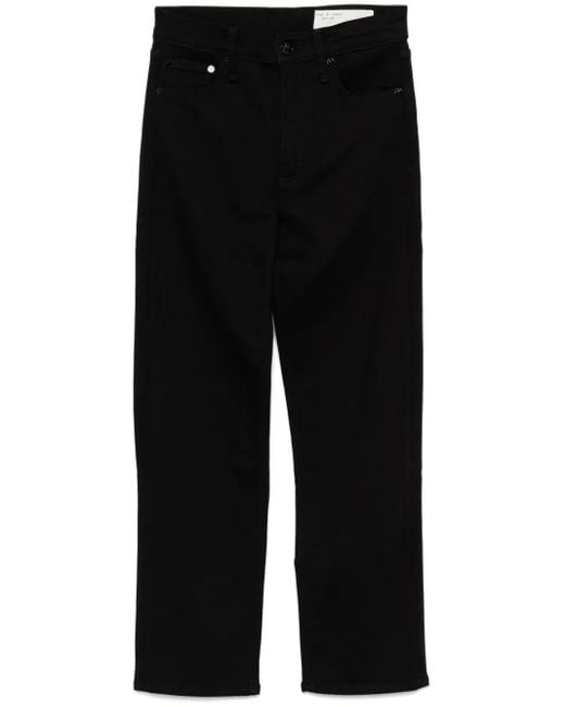Rag & Bone Black Harlow Jeans