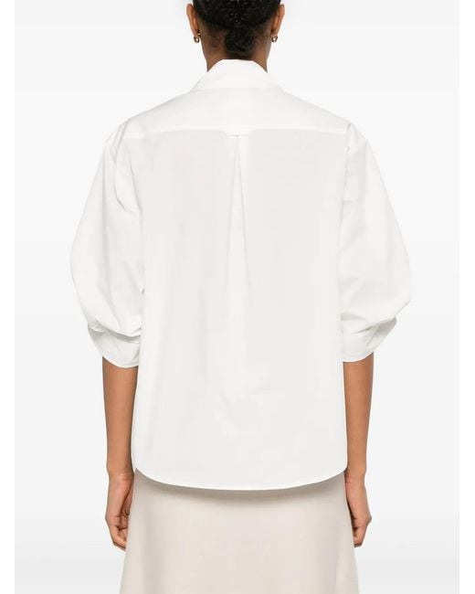 Jonathan Simkhai White Gemma Shirt