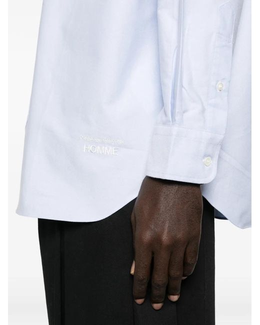 Comme des Garçons Button Pocket Shirt in White für Herren