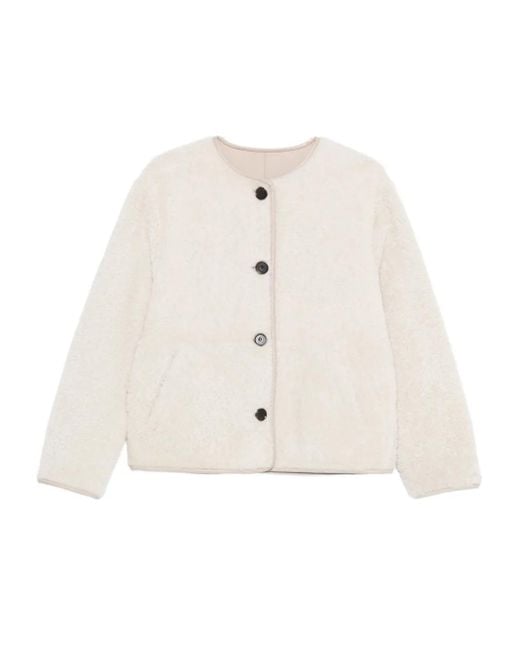 Arma White Lucine Jacke mit Knopfleiste