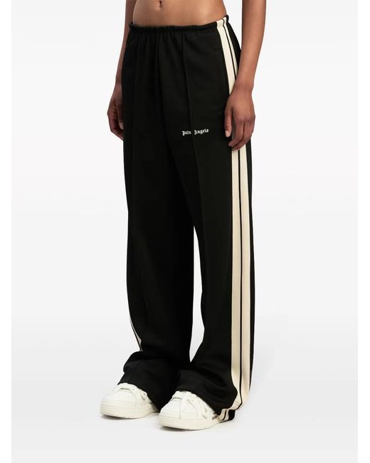 Palm Angels Logo Trackbroeken in het Black