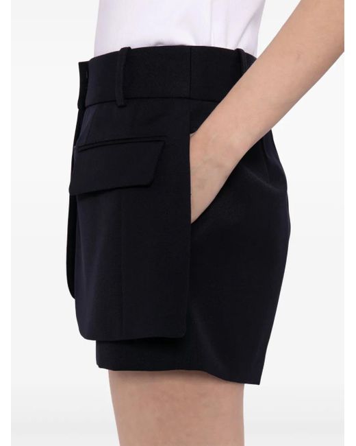 Monse Blue Tailored Shorts