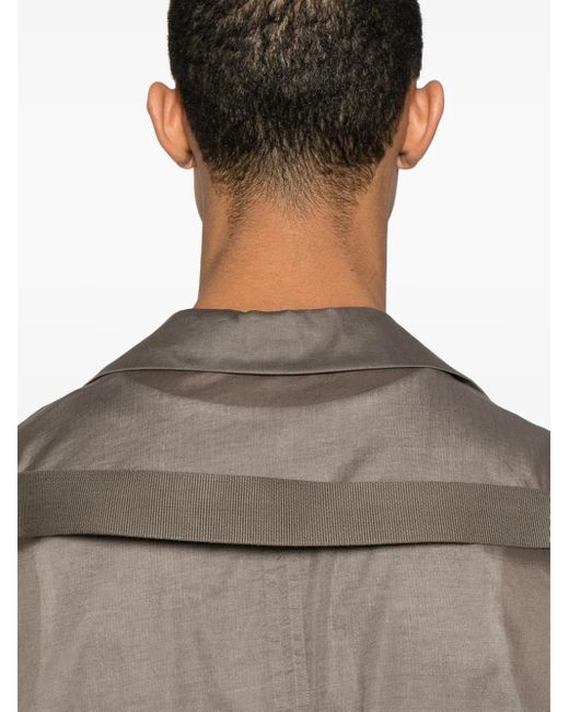 Rick Owens Gray Magnum Tommy Shirt for men