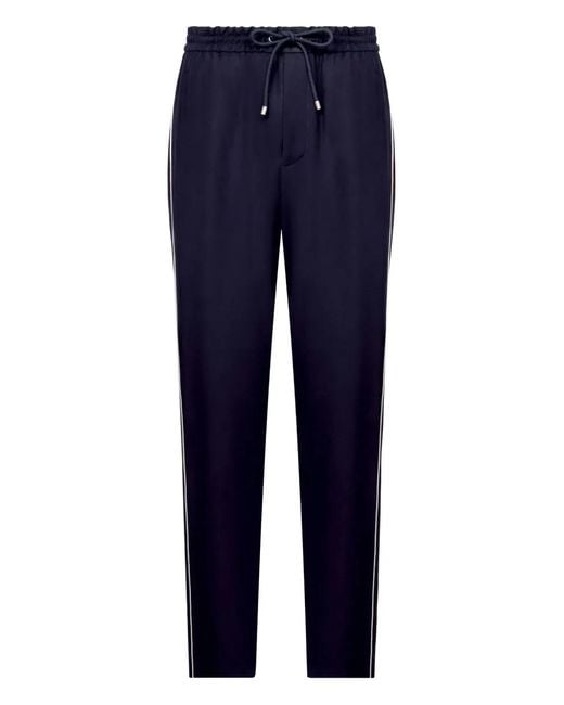 Pantaloni Con Coulisse di Loewe in Blue da Uomo
