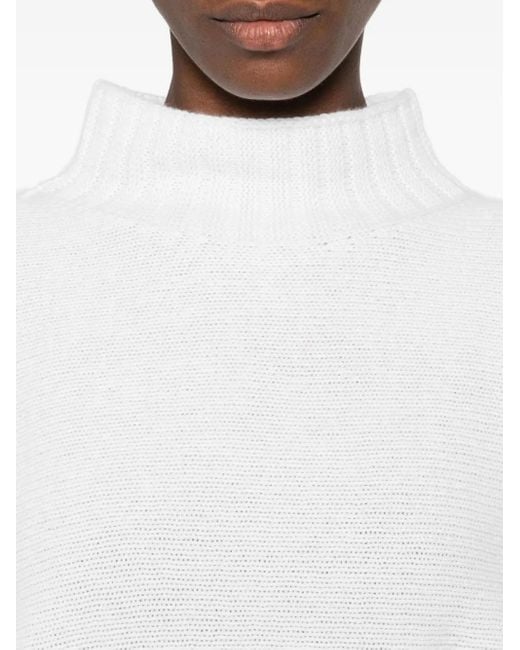 Twinset モックネック セーター White