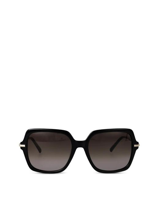 Ferragamo Eyewear Black Lunettes De Soleil À Monture Carrée