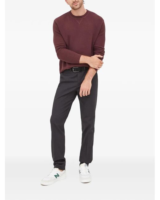 Sisley Blue Polka-Dot Tailored Trousers for men
