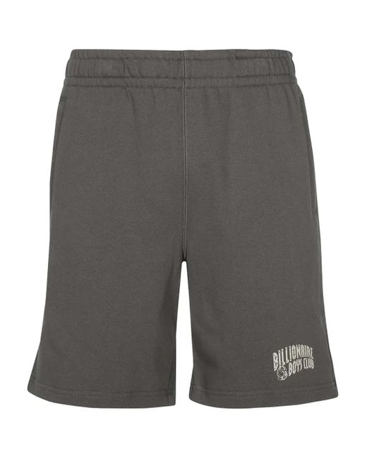 BBCICECREAM Gray Elastic-Waistband Logo Track Shorts for men