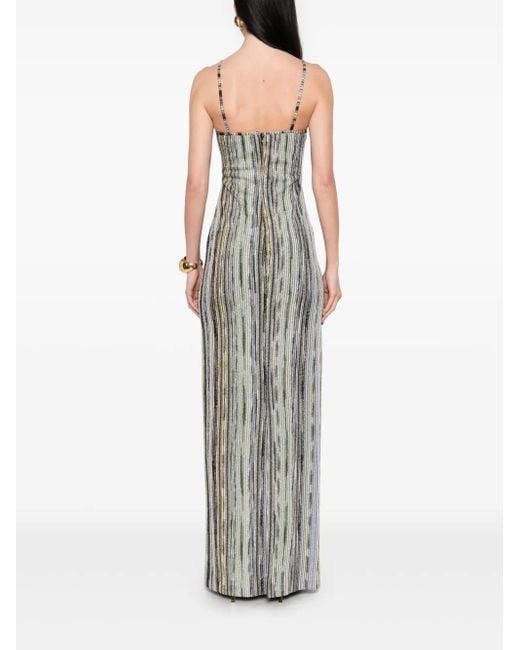 Missoni White Elegant Flowing Dress For