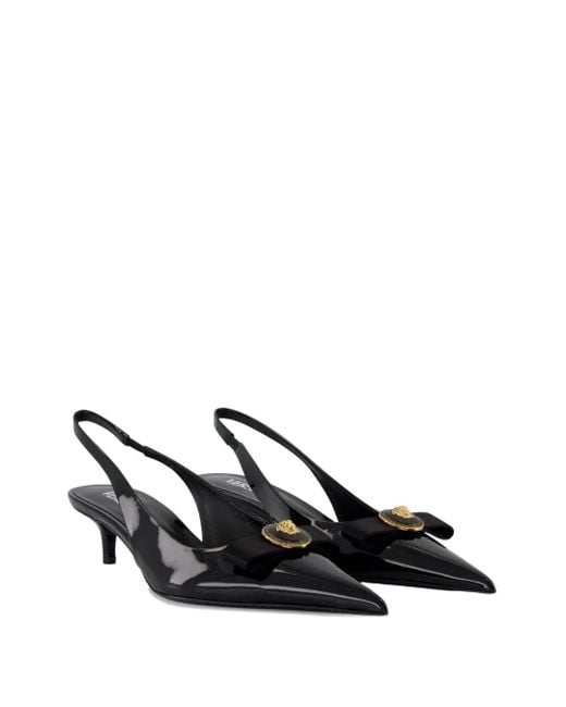 Versace Black Pumps