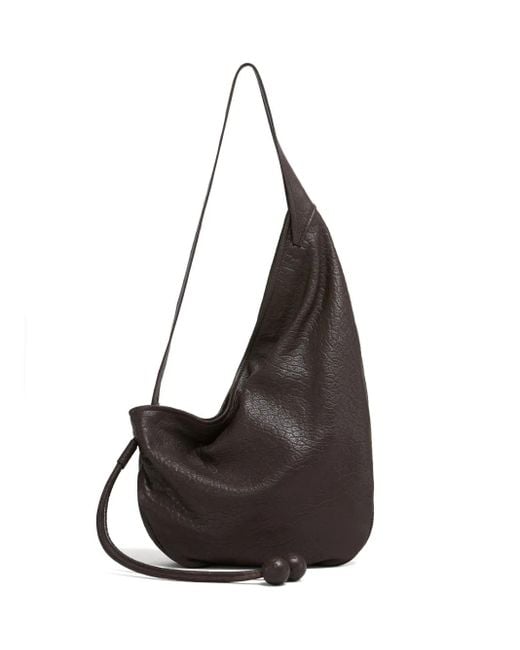 Marni Black Small Nappa Shoulder Bag
