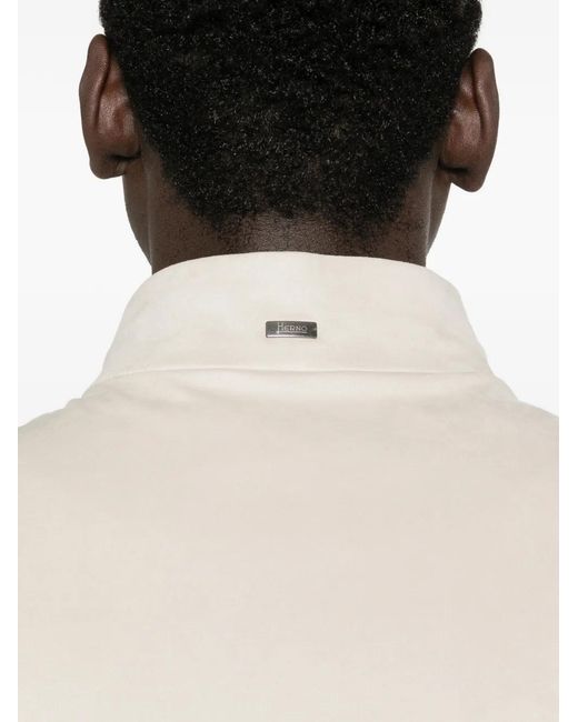 Chaqueta Con Cremallera Herno de hombre de color Natural