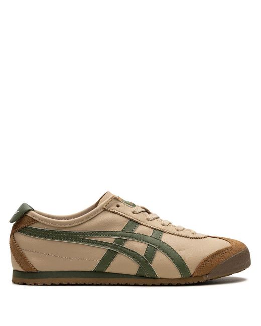 Onitsuka Tiger Brown Mexico 66 Beige Grass Green Sneakers