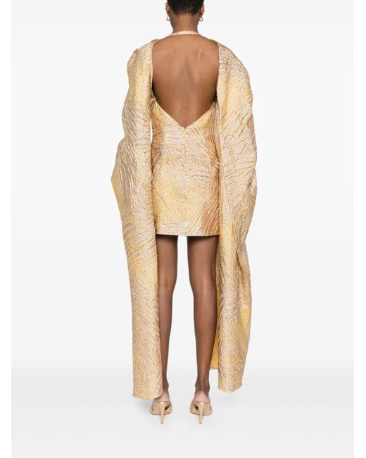 Cult Gaia Natural Brandy Mini Dress