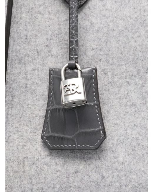 Ermanno Scervino Gray Medium 'Maggie' Tote Bag