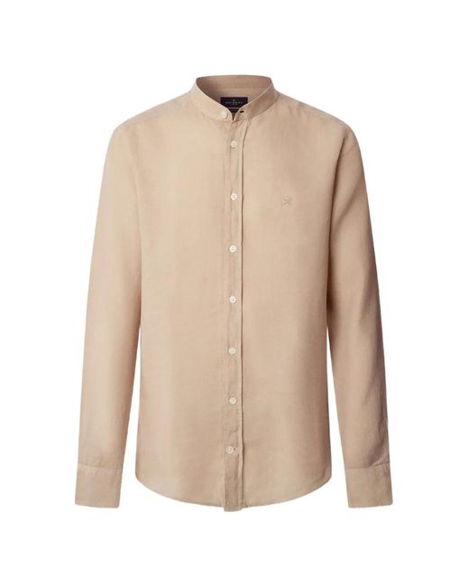 Camicia di Hackett in Natural da Uomo