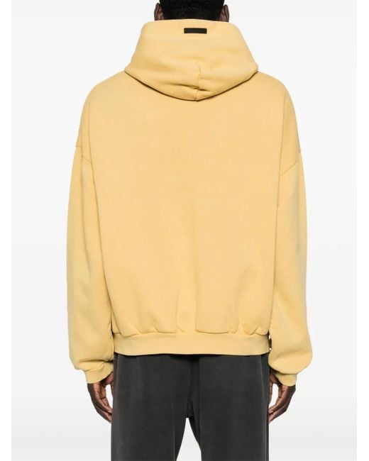 Fear Of God Metallic Text-Print Hoodie for men
