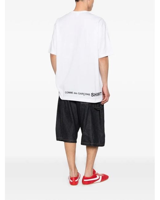 Comme des Garçons White Tshirt for men