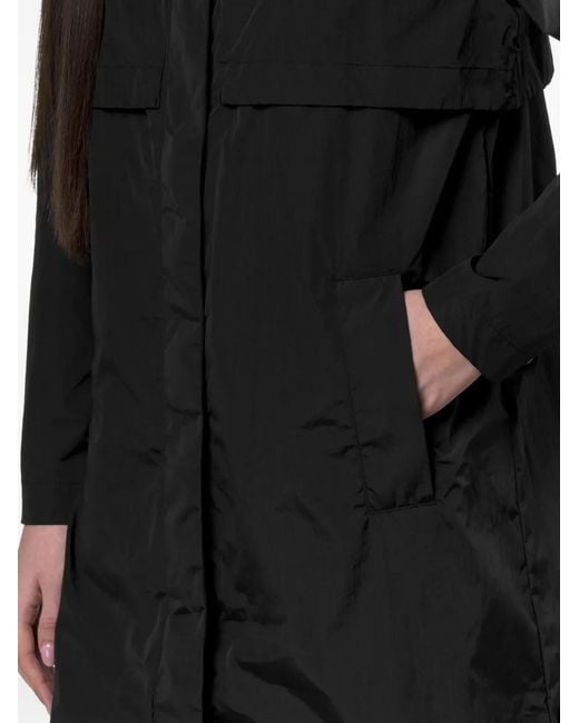 K-Way Black Sophilene Hooded Jacket